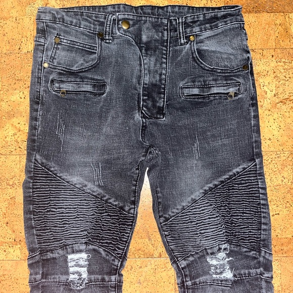 Biker skinny jeans - Picture 5 of 7